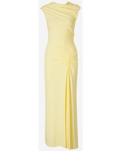 Jonathan Simkhai Acacia Midi Dress - Yellow