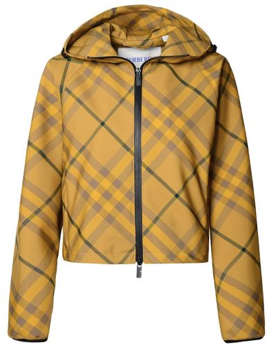 Burberry Beige Polyester Jacket - Yellow