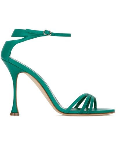 Manolo Blahnik Sandals - Green