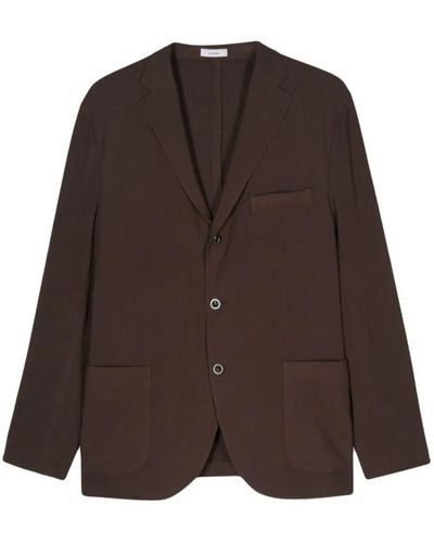 Boglioli Wool Jacket Clothing - Brown