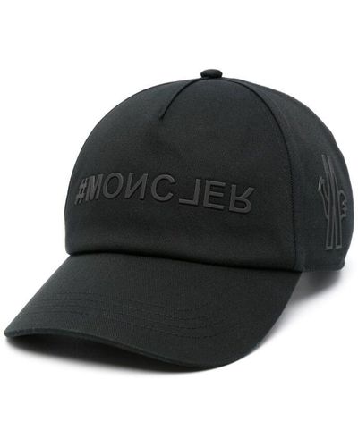 3 MONCLER GRENOBLE Caps - Black