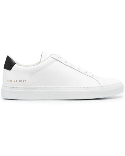 Common Projects Retro Classic Leather Trainers - White