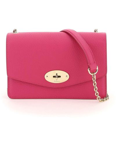 Mulberry Darley Crossbody Bag - Pink