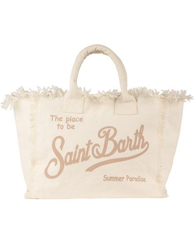 Saint Barth Vanity Tote Bag - Natural