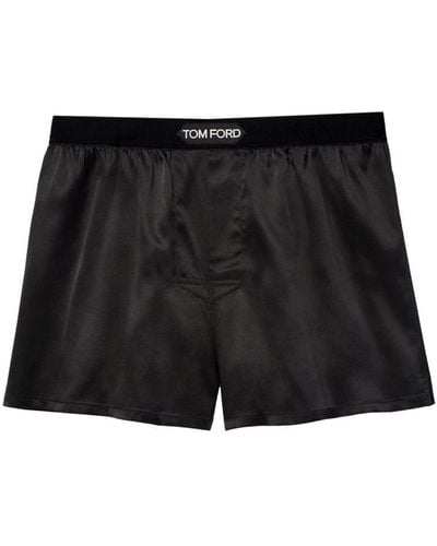 Tom Ford Stitched Profile Underwear - Black