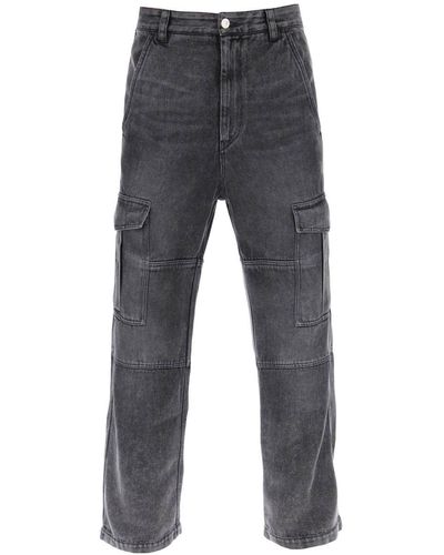 Isabel Marant Terence Cargo Jeans - Grey