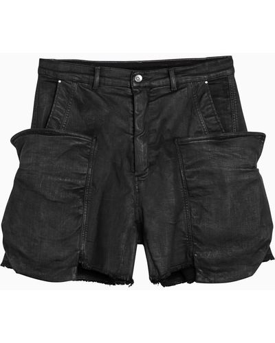 Rick Owens Cargo Bermuda Shorts - Black