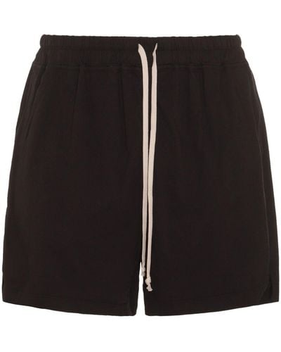 Rick Owens DRKSHDW Cotton Shorts - Black