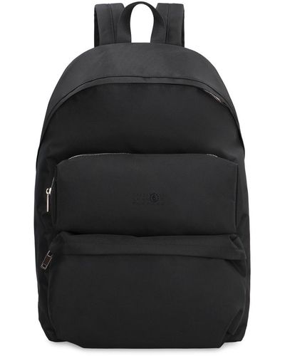 MM6 by Maison Martin Margiela Technical Fabric Backpack - Black