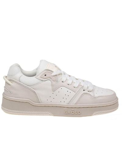 GHŌUD Leather Sneakers - White