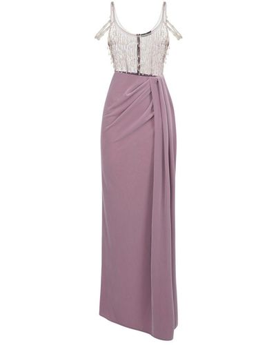 Elisabetta Franchi Dress - Purple
