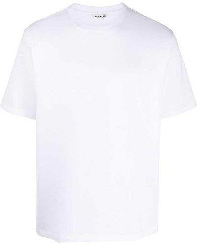 AURALEE T-Shirts - White