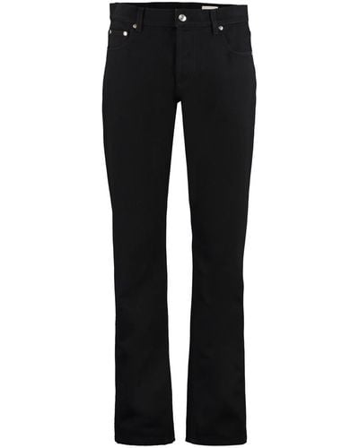 Alexander McQueen 5-pocket Slim Fit Jeans - Black