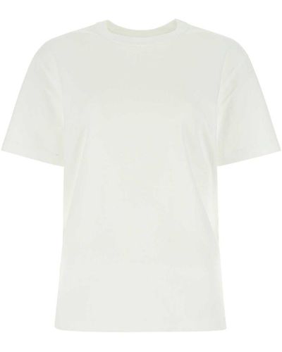 T By Alexander Wang White Cotton Oversize T-shirt