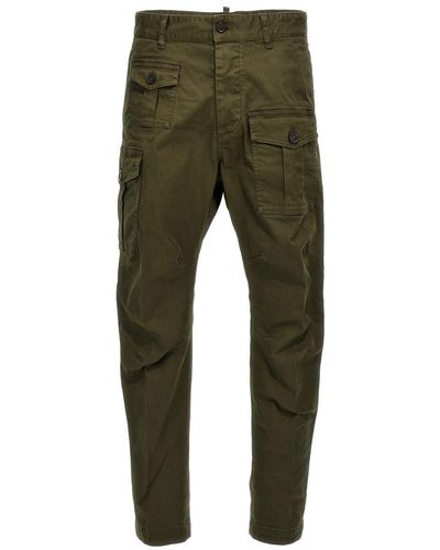 DSquared² 'Sexy Cargo' Trousers - Green