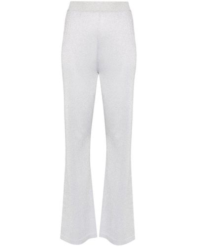 Missoni High-Waisted Flared Trousers - White