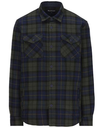 Barbour Cannich Checked Overshirt - Black