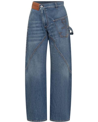 JW Anderson Jeans Twist Workwear - Blue