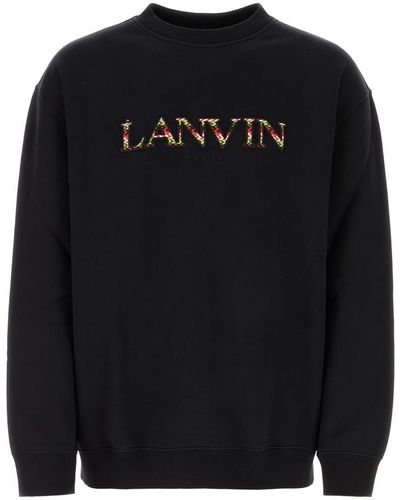 Lanvin Sweatshirts - Black
