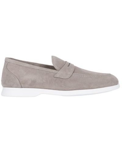 Kiton Flat Shoes - White