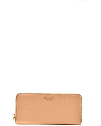 Kate Spade Leather Wallet - Natural