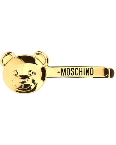Moschino Teddy Bear Hair Accessories - Metallic