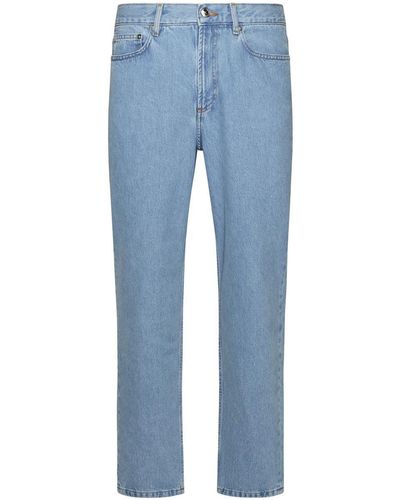 A.P.C. 'Martin' Light Cotton Jeans - Blue