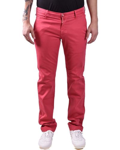 Jacob Cohen Trousers - Red