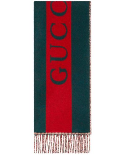 Gucci Double Web Scarf - Multicolor