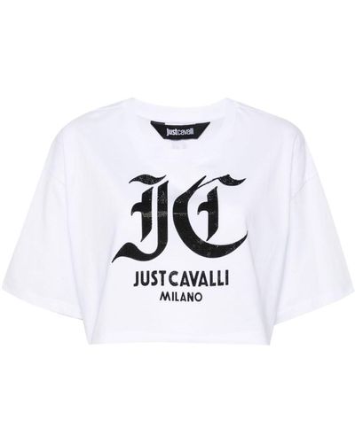 Just Cavalli T-shirts And Polos - White