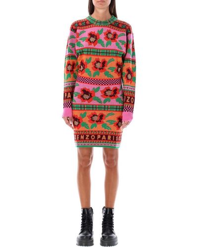 KENZO Dresses for Women | Online Sale up to 80% off | Lyst