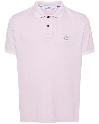 Stone Island T-Shirts & Tops - Pink