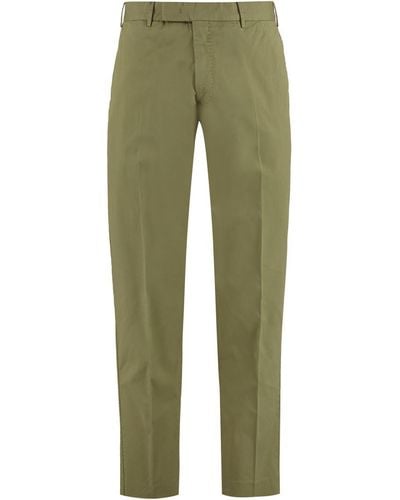 PT01 Stretch Cotton Chino Pants - Green
