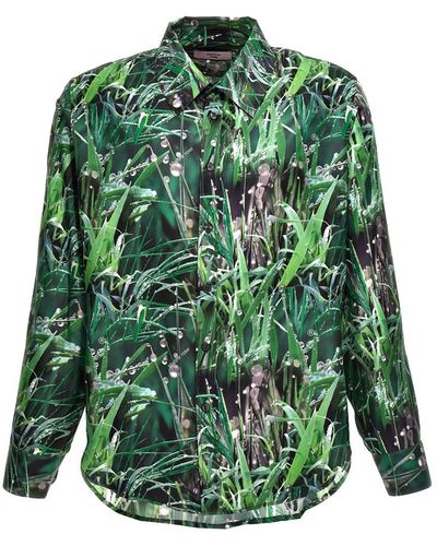 Martine Rose Grass Shirt, Blouse - Green