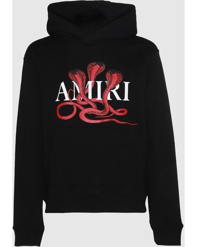 Amiri Cotton Sweatshirt - Black