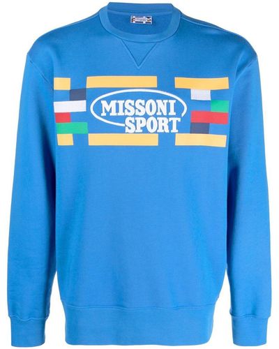 Missoni Logo Sweatshirt - Blue