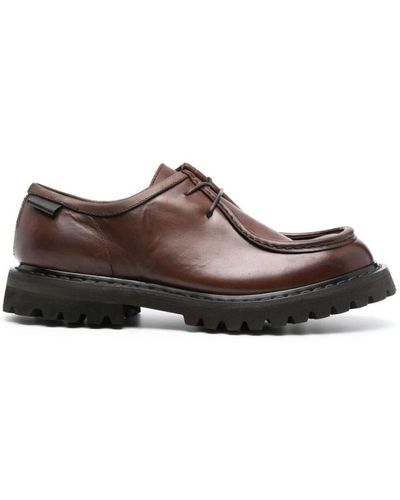 Premiata Cyclone Lace Up Shoes - Brown