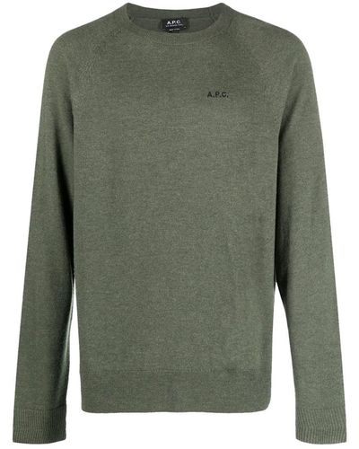 A.P.C. Pullover Sweater - Green