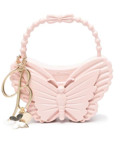 Blumarine Butterfly Shaped Handbag - Pink