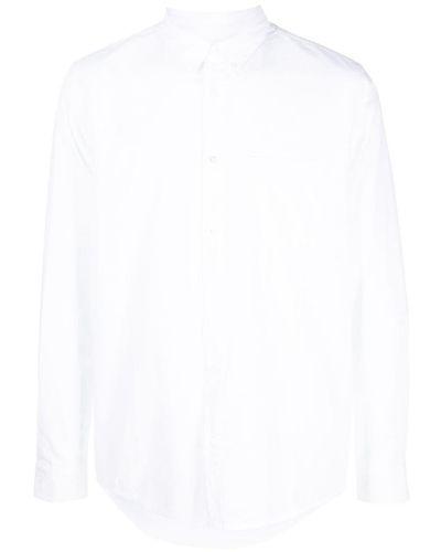 A.P.C. Edouard Button-collar Chemise Shirt - White
