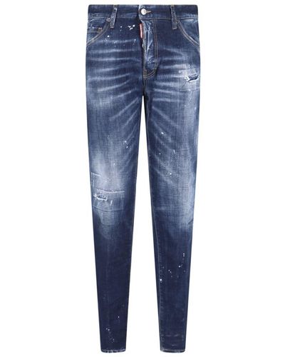 DSquared² Slim Jeans "cool Guy" - Blue