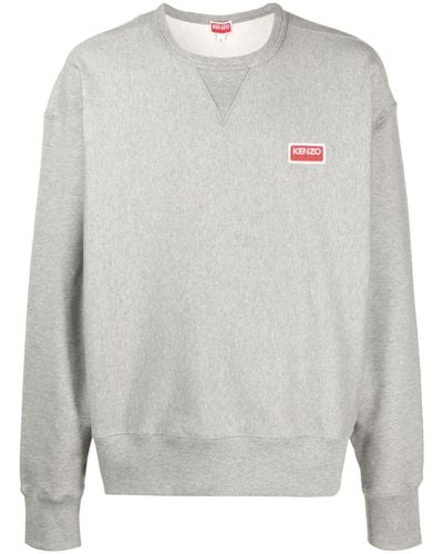 KENZO Paris Cotton Sweatshirt - Grey