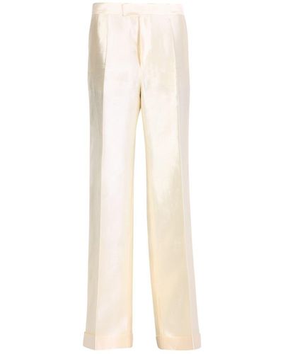 White Maison Margiela Pants, Slacks and Chinos for Women | Lyst