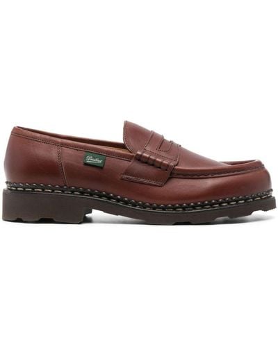 Paraboot Orsay Leather Loafers - Brown