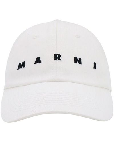 Marni Hats - White