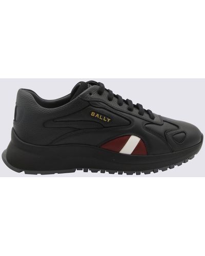 Bally Black Canvas S105 Trainers
