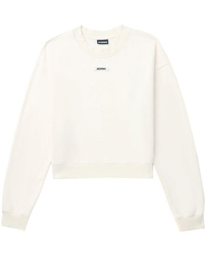 Jacquemus Sweatshirt With Application - White