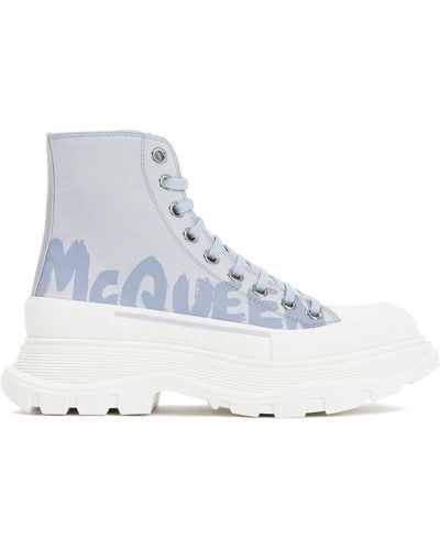 tread slick high top sneaker alexander mcqueen