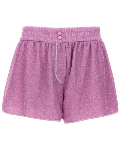 Oséree 'lumiere' Shorts - Purple