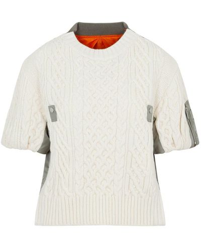 Sacai Sweaters and pullovers for Women | Online Sale up to 80% off 